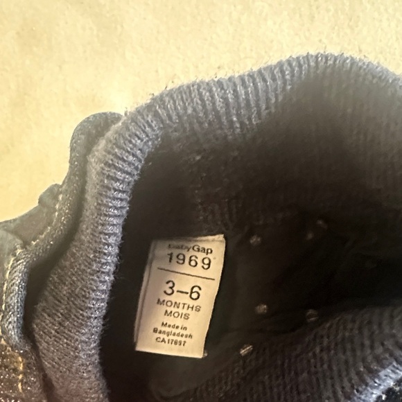 GAP - Quality Denim Skirt with Polka Dot Lining - Picture 3 of 3